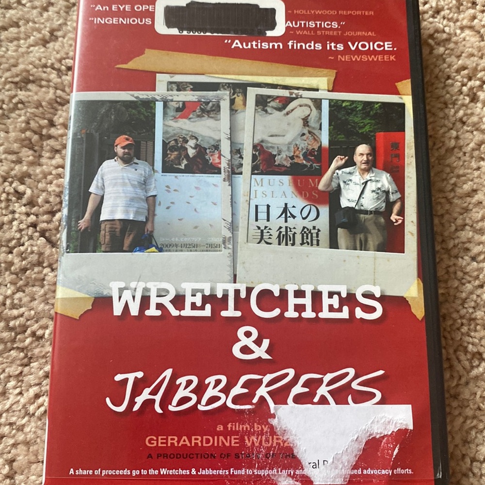 Wretches & jabberers autism facilitated communication travel video dvd
